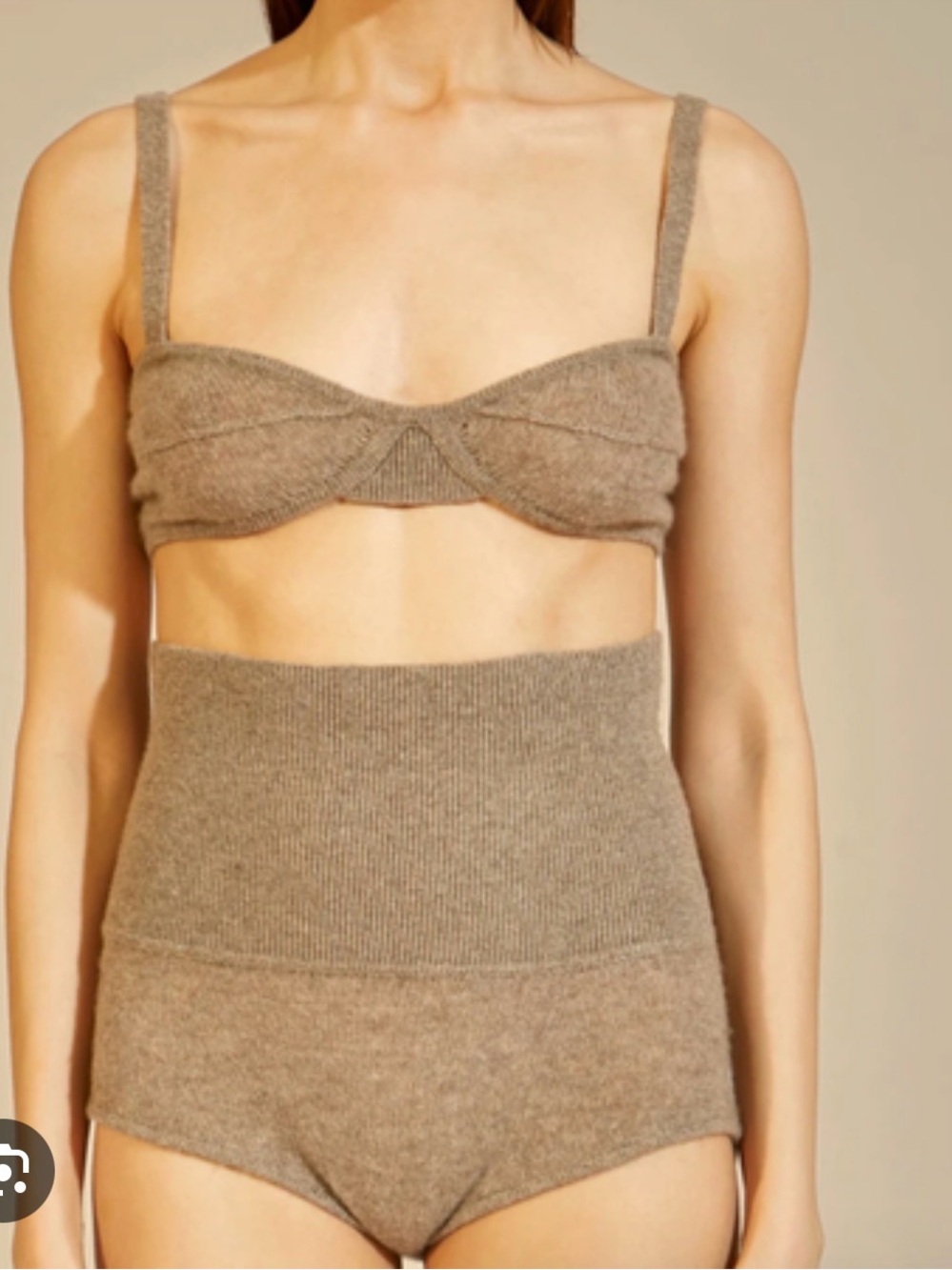Khaite - Eda cashmere bralette and bottoms